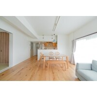 無垢の床を使ったナチュラル空間