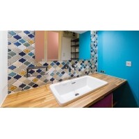 こだわりオリジナル洗面室。使いやすさもすべて我が家仕様