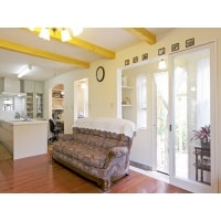 庭に向かって開かれたリノベーション