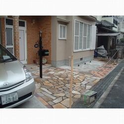 開放感のある外構