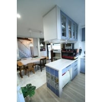 デザインタイルで彩るフレンチカントリー空間