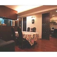 工芸調の引戸で間仕切りしてオープンなLDと寝室を