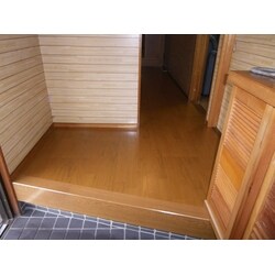 玄関・廊下床工事
