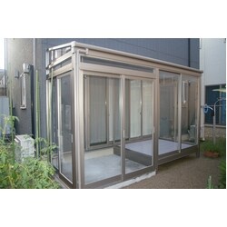 テラス囲い取付工事