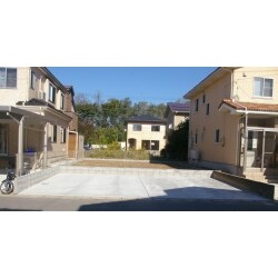 境界ブロックフェンス取付工事