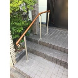 屋外手すり取付工事