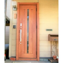 開閉スムーズな玄関ドアへ