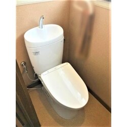 お掃除簡単なトイレへ
