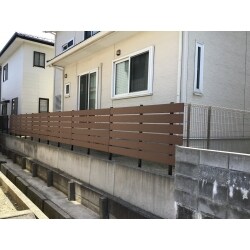 境界フェンス工事