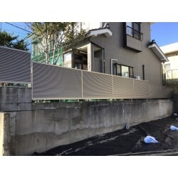 フェンス取付工事