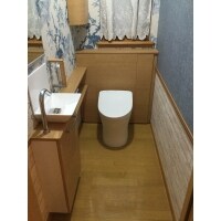 収納抜群のトイレリフォーム