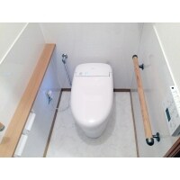 お掃除のしやすいトイレ