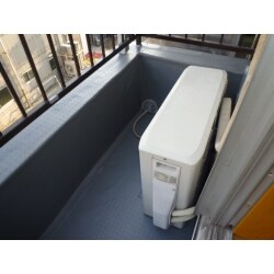バルコニーの防水工事をしました。