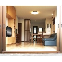 読書ができる居心地の良いリビング