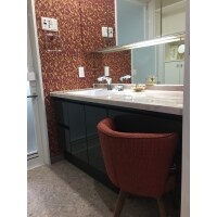 高級ホテルのような洗面化粧室