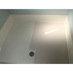 綺麗に明るくなった浴室です