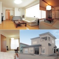 家族を思いやる心そのものの暖かな二世帯住宅の完成です。