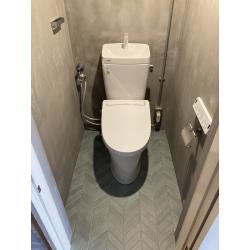 シンプルで使いやすいトイレに
