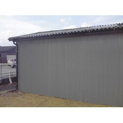 外壁トタン波板張替工事