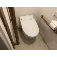 部屋からの動線を考えたバリアフリーのトイレ