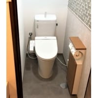 住宅と店舗兼用のトイレリフォーム
