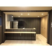 LDK全体の雰囲気を考えたこだわりのキッチン