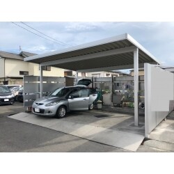 店舗の大型カーポートもお任せ下さい！