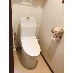 清潔なトイレでこれからも楽しく