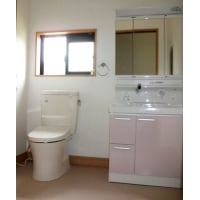 一体型スペース トイレ&洗面リフォームでリフレッシュ!