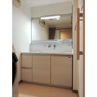 ジャストサイズが嬉しい洗面化粧台