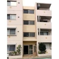 RC壁構造4階ワンルームの外壁、玄関、廊下を改修しました。