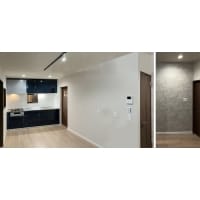 キッチンの仕切りを撤去し、広いLDKにしました