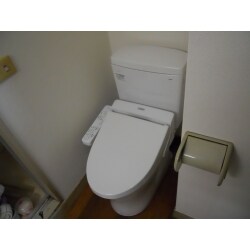 節水トイレでエコ