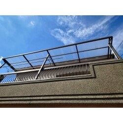 ベランダ波板交換工事
