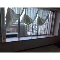 窓カウンター天板交換工事