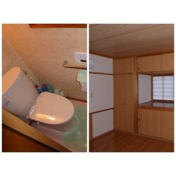 和室のリニューアルとトイレに手洗い器新設工事