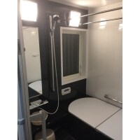 掃除が楽であったかいお風呂に!!( システムバス工事)