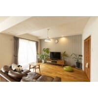 色と自然素材がおりなす北欧テイストのマンションフルリノベ