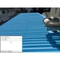 工場屋根の遮熱塗装工事