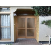 【リフォーム】玄関引戸交換工事