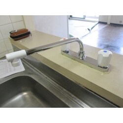 TOTO　TKJ２３R　キッチン水栓取替
