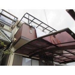 600%伸びる魔法の塗料！防水性に遮熱性もプラスされた機能的な塗料EC-2000F-IRで塗装させていただきました