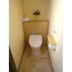 棚付きレストパルトイレへのリフォーム