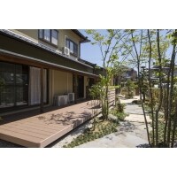 テラスからつながる住空間