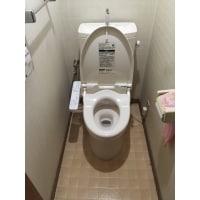施工時間 1時間! シンプルで使いやすいトイレに大変身