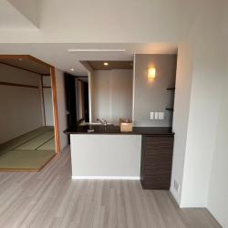 水回りのリフォームとともに、床や畳を貼り替え、明るい色を取り入れました。