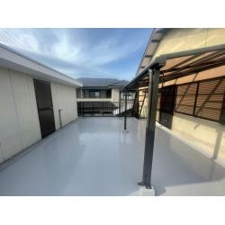 老朽化した屋上をリフォームして、使い勝手を向上。