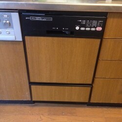 古くなった食洗機を交換