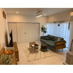 和室・キッチンをつなげて広々とした明るいＬＤＫになりました。

