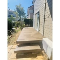 ウッドデッキ交換工事